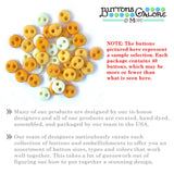 Buttons Galore and More Tiny & Micro Collection – Extensive Selection of Tiny & Micro Novelty Buttons for DIY Crafts, Scrapbooking, Sewing, Cardmaking, and other Art & Creative Projects – 35 Pcs
